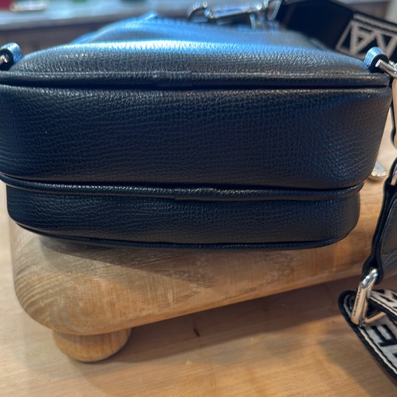 Karl Lagerfeld Black Crossbody Bag with Branded Strap - Picture 8 of 8